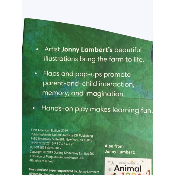 Wake Up Farm Pop-Up Peekaboo! Childrens Book By Jonny Lambert - Picture 10 of 12